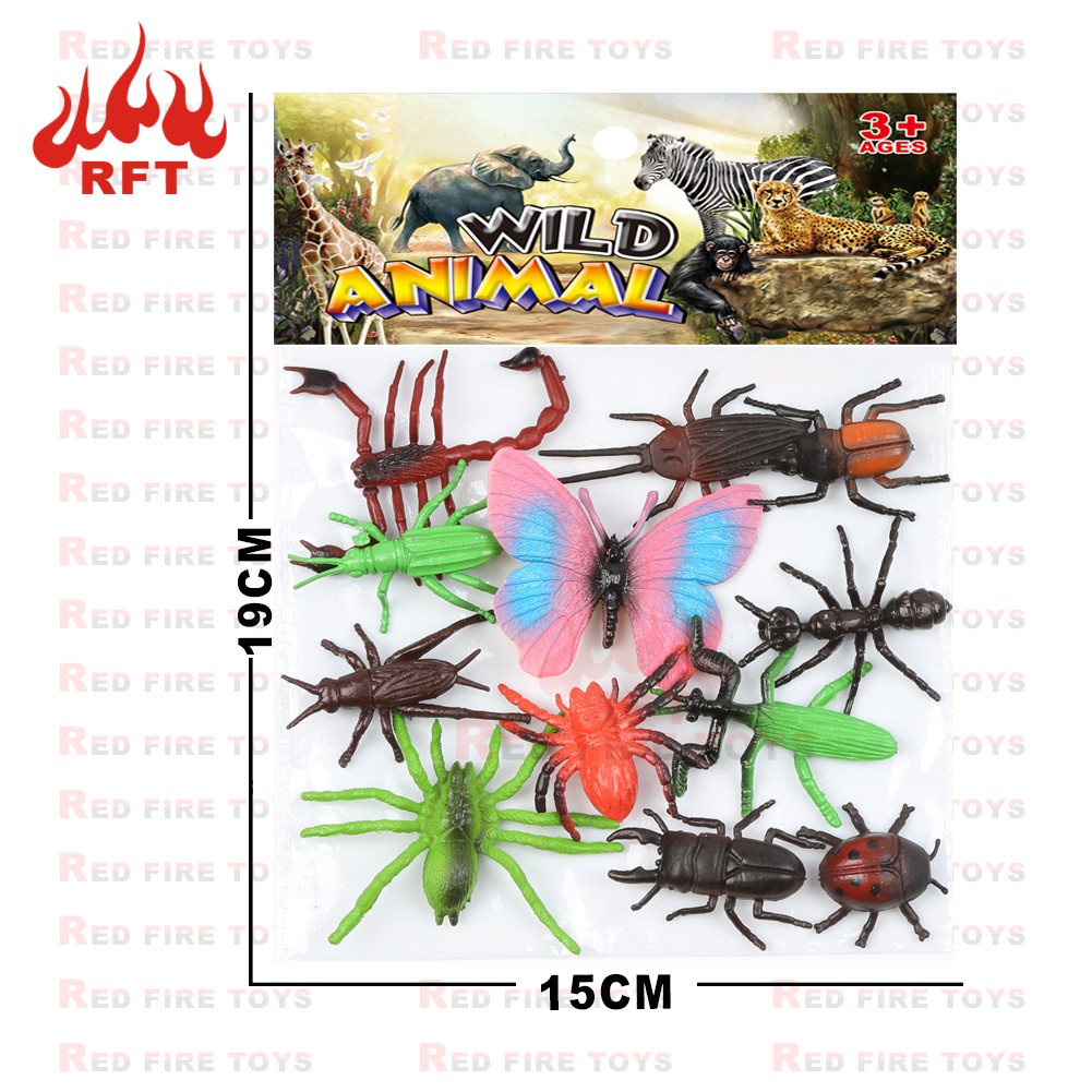 Serangga Mainan Hewan Insect World Binatang Karet Lebah
