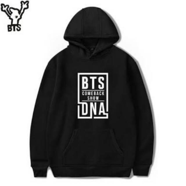 JAKET HOODIE BTS DNA TOUR COMEBACK KPOP