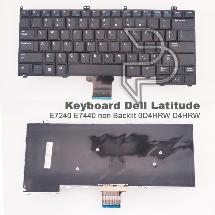 Keyboard Laptop DELL Latitude E7440 E7240 E7420