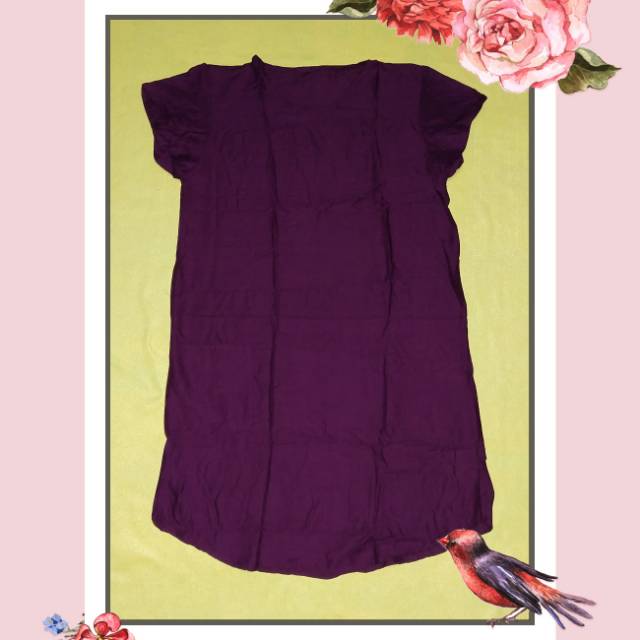 Daster Rayon Polos Semi Payung