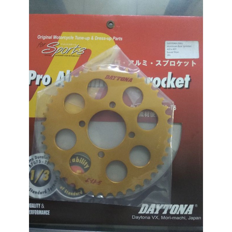 gear daytona duralumin Suzuki 415
