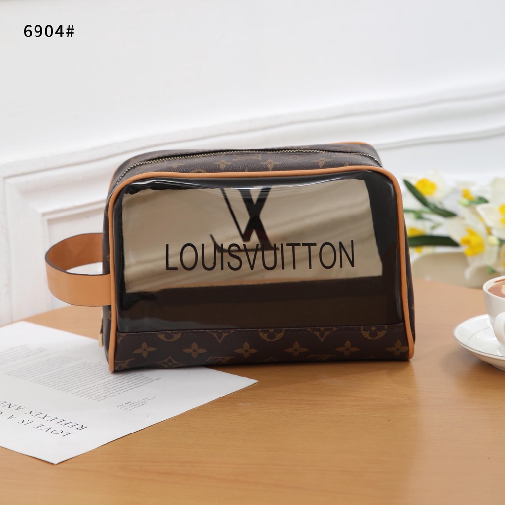 BAG Clear Monogram Pouch HandBag 6904