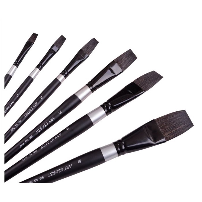 

A 950 SQ flat watercolor brush squirrel - 10
