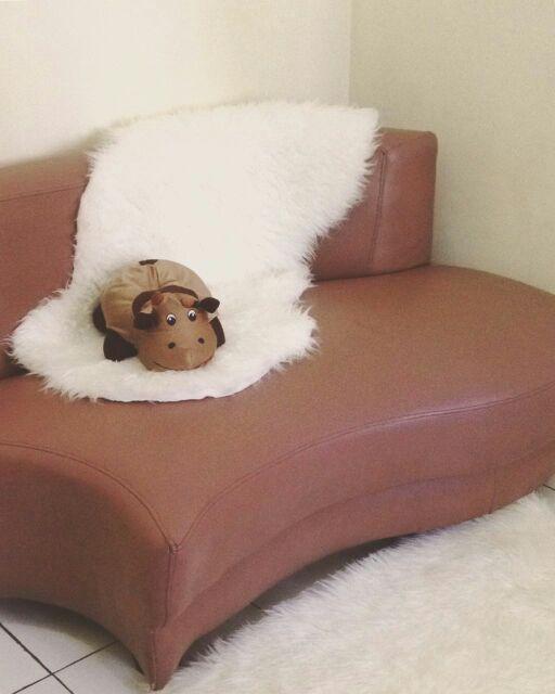 Karpet Bulu Korea Bentuk Ikan Rabbit Fur