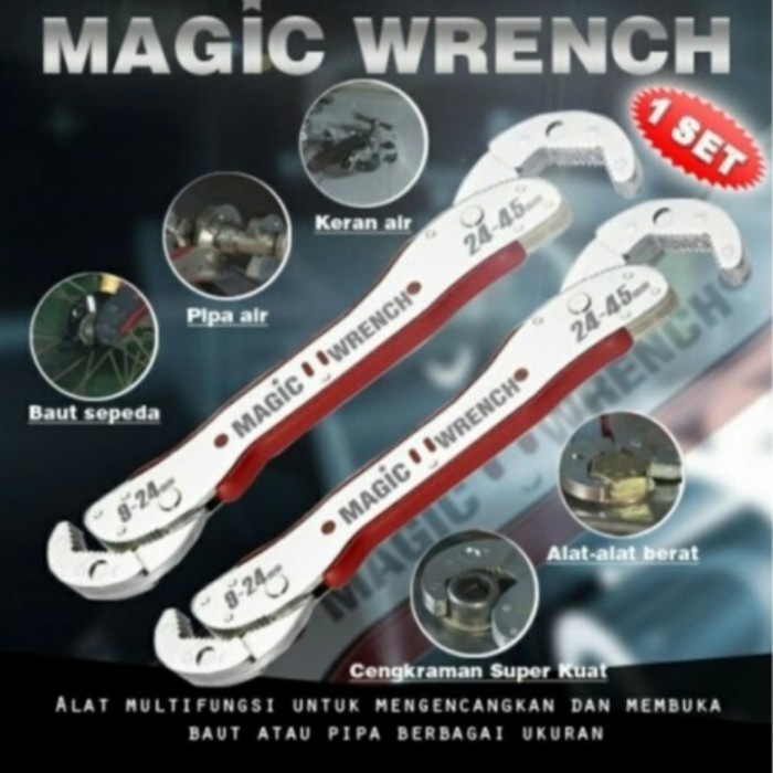 MAGIC WRENCH / KUNCI PAS SERBA BISA