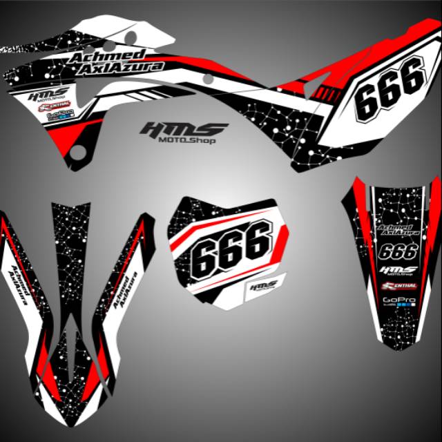 Decal stiker klx gordons