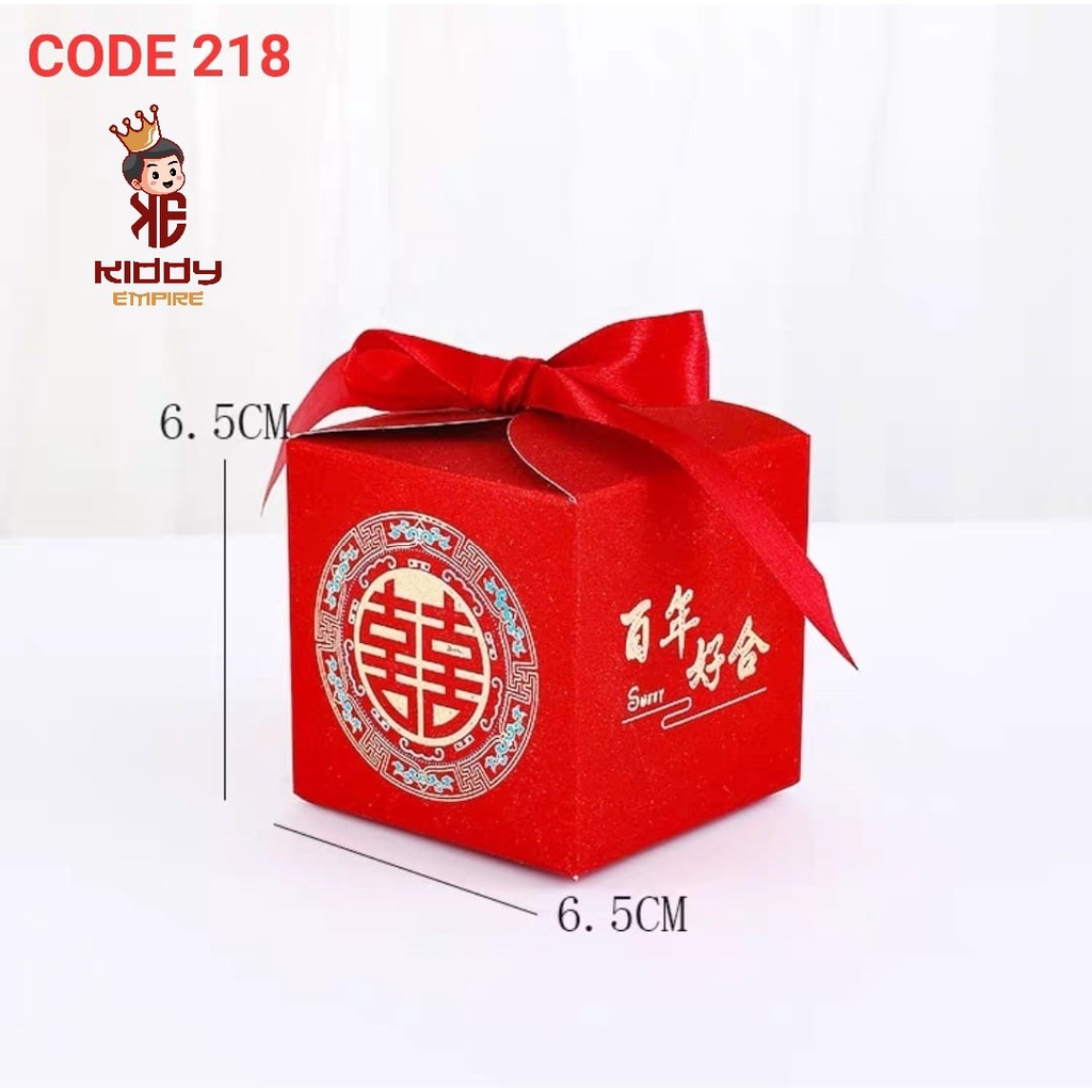 KOTAK SOUVENIR WEDDING SANGJIT / CANDY BOX / KOTAK SUOVENIR PERMEN  / KOTAK PERMEN SHUANGXI