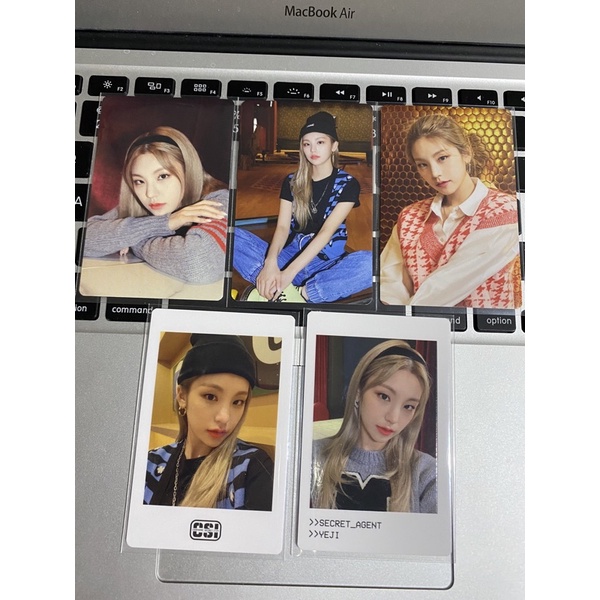 OFFICIAL ITZY YEJI CSI TC TRADING CARD PHOTOCARD PC POLAROID POLA