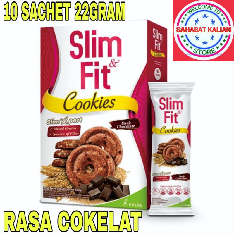 SLIM &amp; FIT COOKIES 10×22GRAM