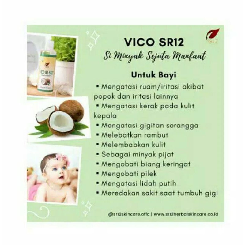 

Imun Booster..!! VCO Minyak Kelapa Murni SR12 - Virgin Coconut