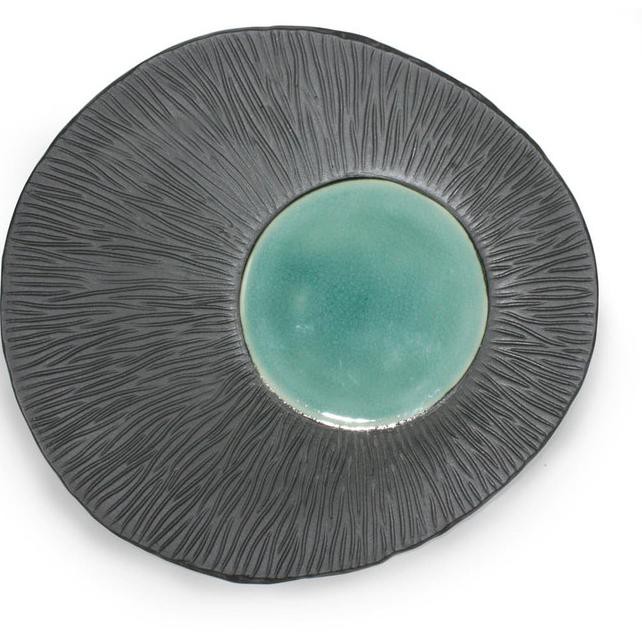 teal plate