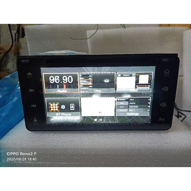 HEAD UNIT ORIGINAL DAIHATSU XENIA SPORTY-2