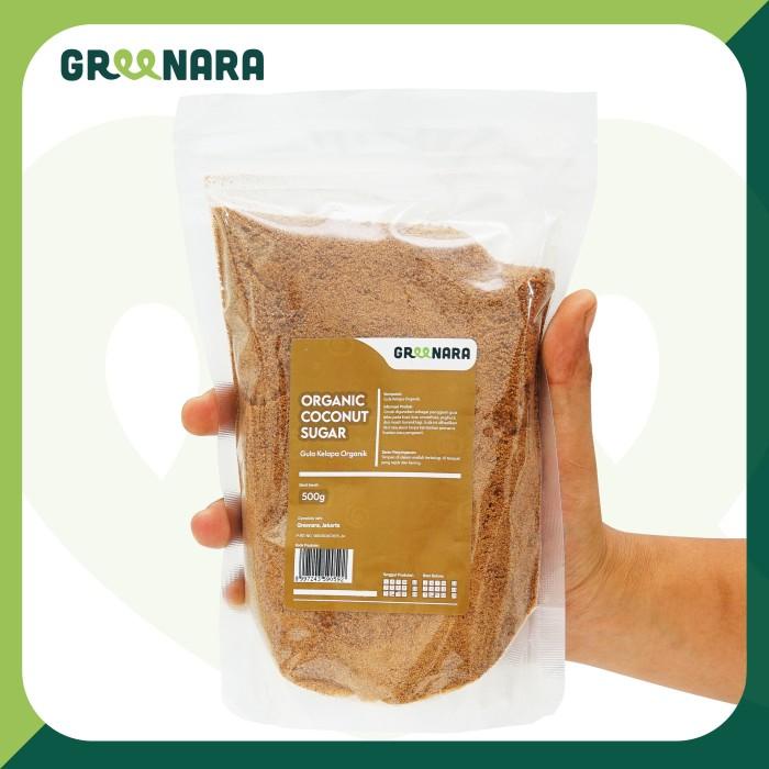 

Greenara Organic Coconut Sugar 500gr / Gula Kelapa Berkualitas