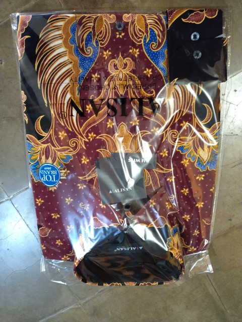 Batik Pria Kombinasi Prada Lengan Pendek Exlusive Matt Katun Oil Premium Size M L Xl