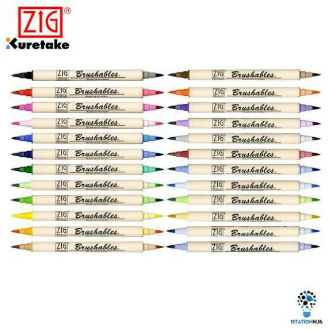 

Zig Kuretake Brushables PART 1