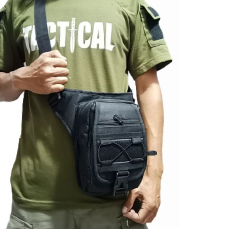 tas selempang tactica army outdoor  mini - tas hp