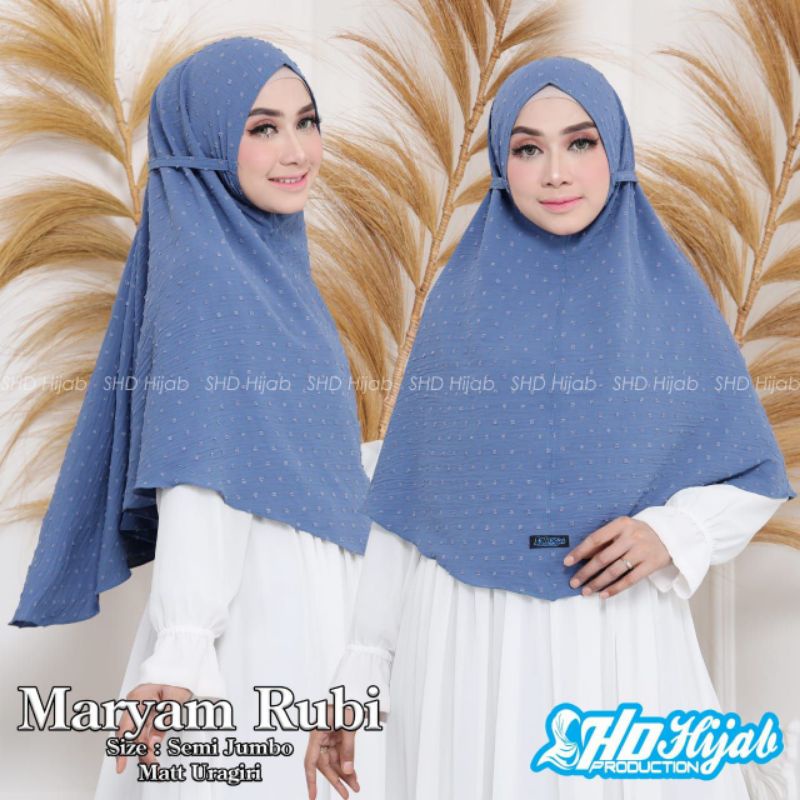 hijab Maryam krinkel Rubi by shd