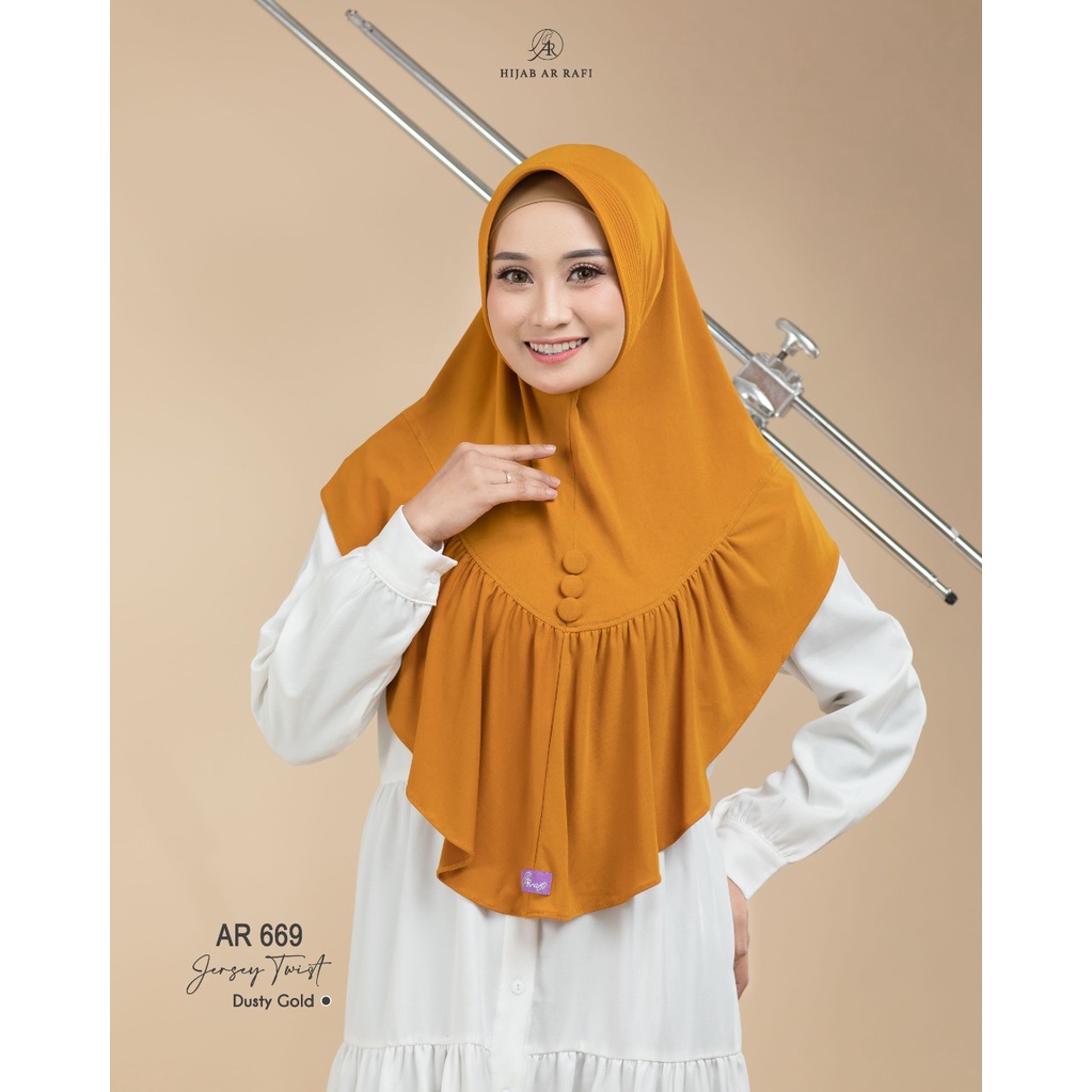 COD Arrafi Jilbab Hijab Kerudung Bergo Instan Ar 669 Terbaru Terlaris 2022 Distributor Hijab Arrafi 