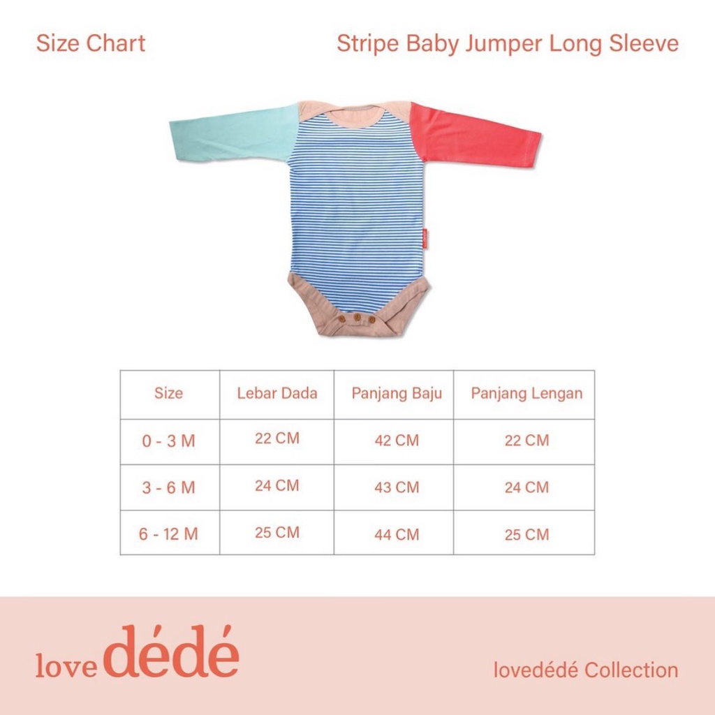 Cotton Stripe Jumper Lovedede babeebabyshop jaket baju anak bayi laki cowok terlaris lucu murah