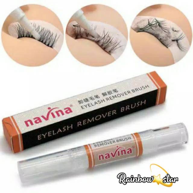 Navina Remover / Navina Remover Brush / Pelepas Lem Eyelash Extension / Remover Pen