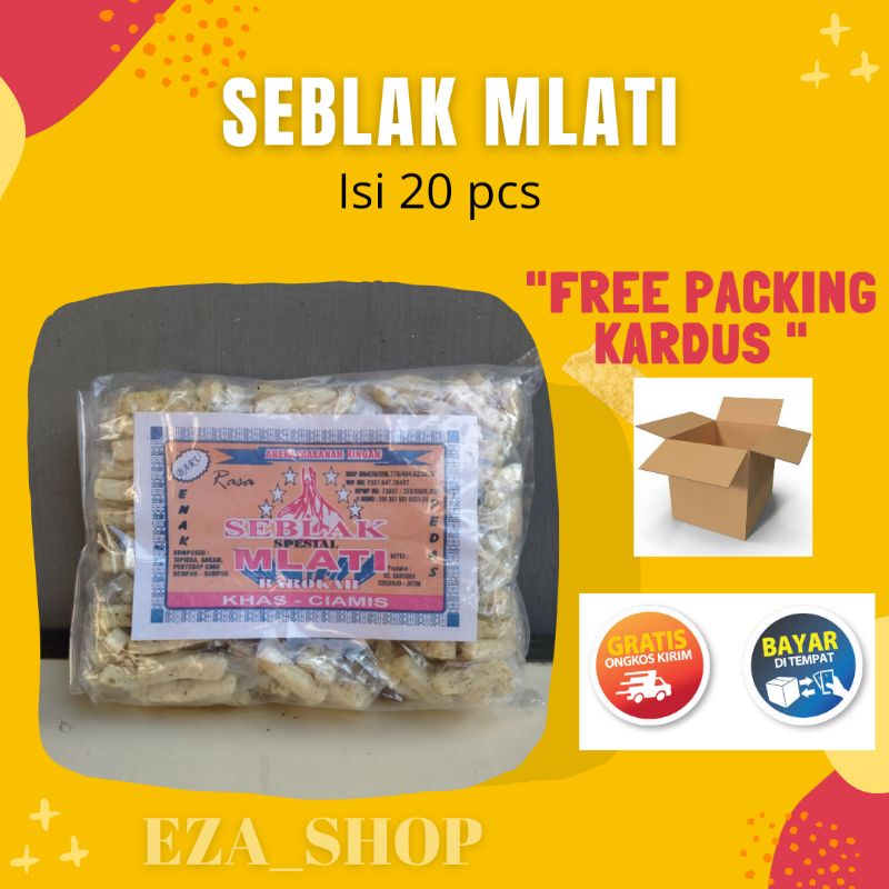 

KRUPUK SEBLAK MLATI / SEBELAK PEDAS GURIH / JAJAN PASAR