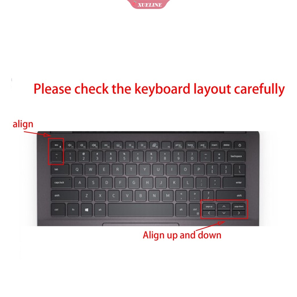 Dell vostro 14 3000 p130g 5402 Dell achievement 5000 5390 13.3 inch Cover Keyboard MINT Kualitas Tinggi