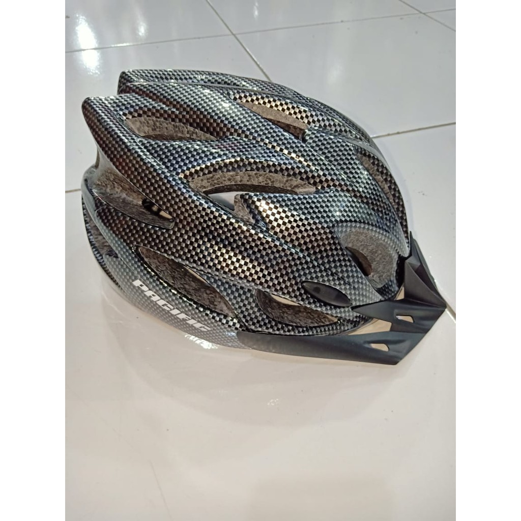 Helm sepeda mtb helm pacific lampu