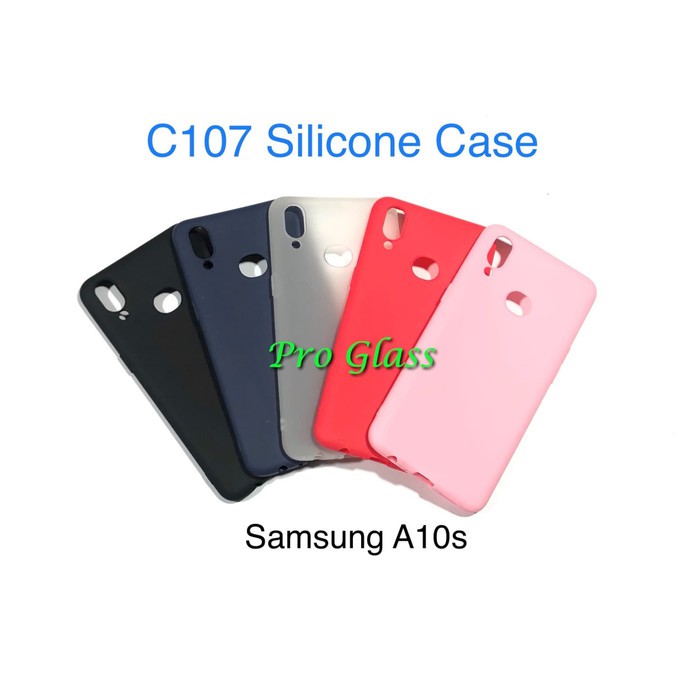 C107 Samsung A10s / A20s / A30s / A50s / A70s Colourful Ultrathin Silicone Case / Matte Case