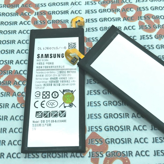 Battery Batre Baterai Samsung J3 2017 J3 Pro J330 EB-BJ330ABE