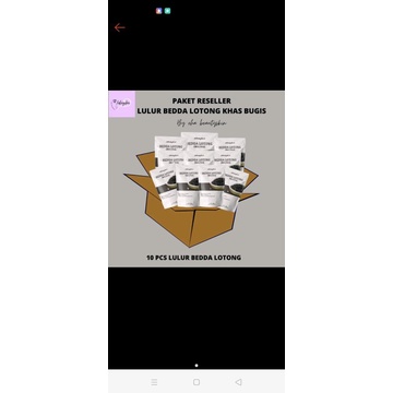 PAKET UASAHA/RESELER LULUR BEDDA LOTTONG BY EHA BEUTYSKIN 10PCS