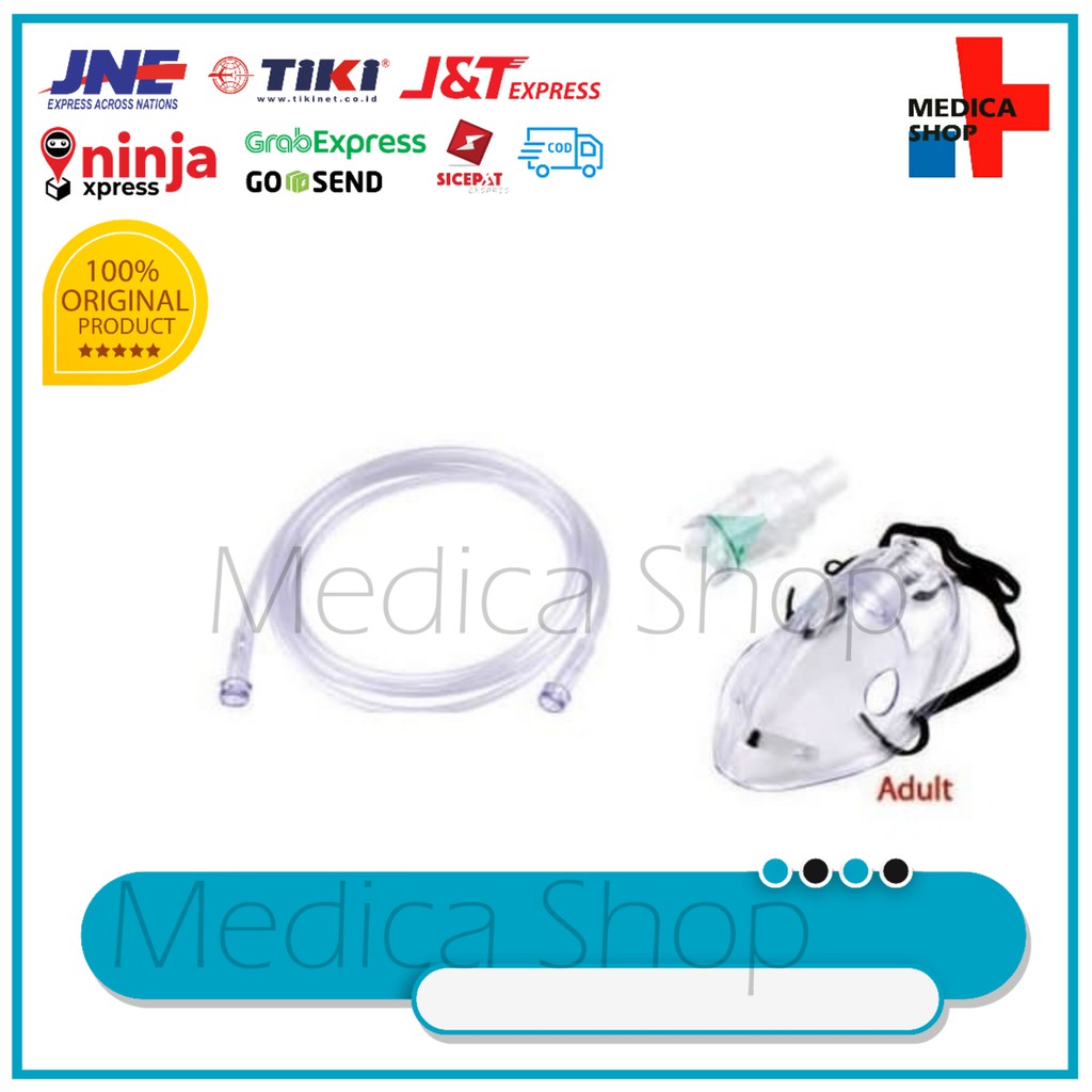 Masker nebulizer alat uap anak / dewasa