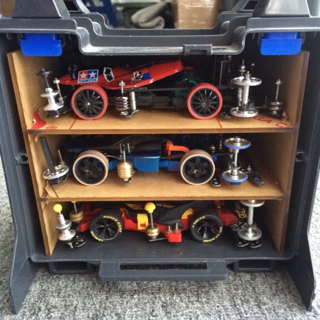 Akrilik Sekat Pit Box Tamiya (Pitbox Separator)