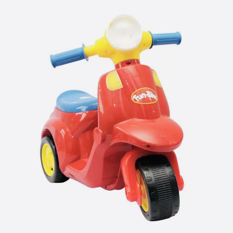 Nett no nego baca deskripsi preloved fun bike vespa motor mainan anak tanpa musik mainan sepeda moto