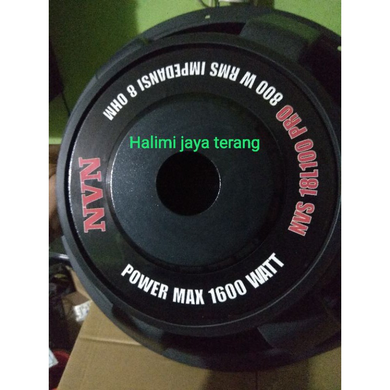 Speaker 18 inch NVN 18L100 speaker NVS 18L100 model jbl Bukan enigma 1898 bisa sub
