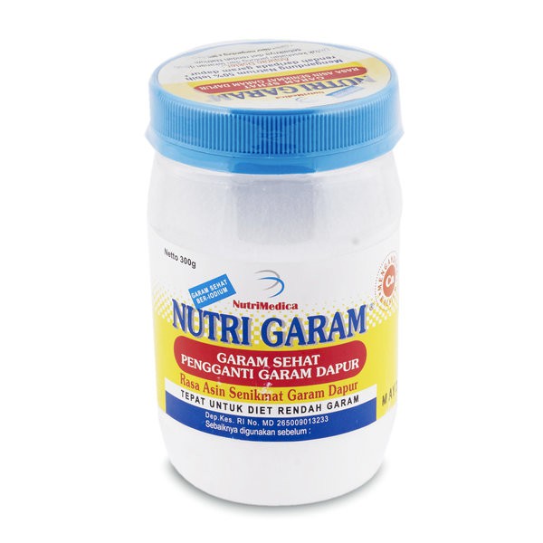 

NUTRIMEDICA Nutri Garam - Garam Sehat Untuk Diet 300gr