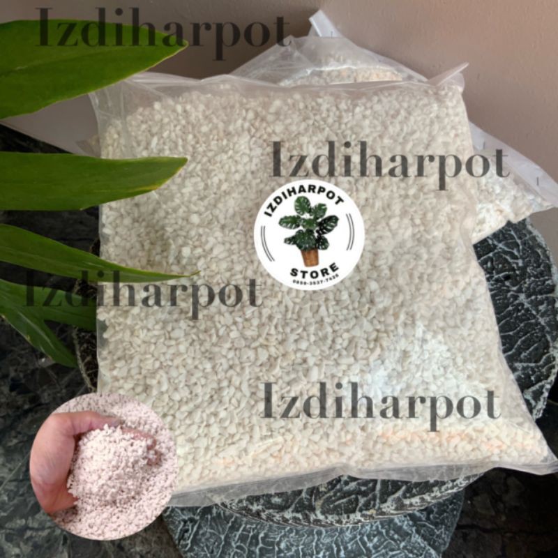 Media tanam premium perlite kemasan 200 gram - media tanam hidroponik