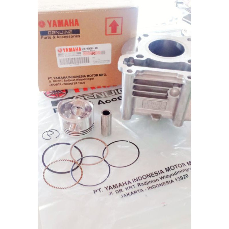 BLOK SEHER SET/ASSY MIO KARBU/MIO SOUL KARBU/MIO FINO KARBU