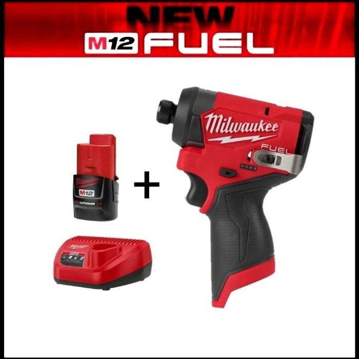 Milwaukee 3453-20 M12 Fuel 1/4" Hex Impact Driver 12 Volt GEN 3 - Foto 2