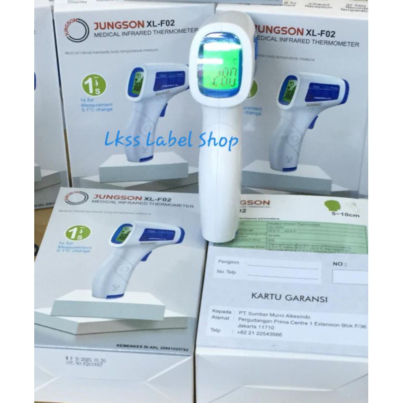 Thermometer Infrared Non Contacts/Thermometer Gun JUNGSON XL-F02
