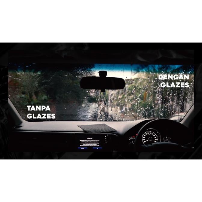 Nutens Glazes - Pelapis Kaca Anti Air Efek Daun Talas Water Repellent