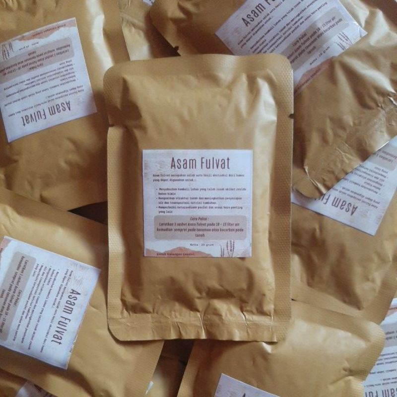 Jual ASAM FULVAT 20 GRAM ( KEMASAN PRAKTIS UNTUK 1 TANGKI 16 LITER ...