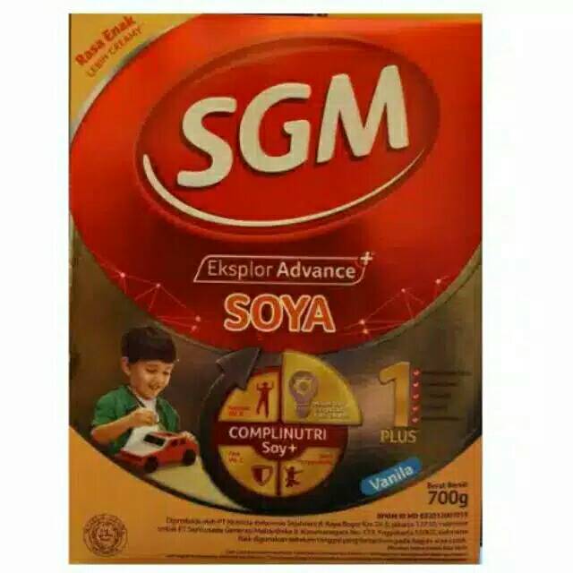 

SGM Eksplor Soya Vanila Susu Formula 700g