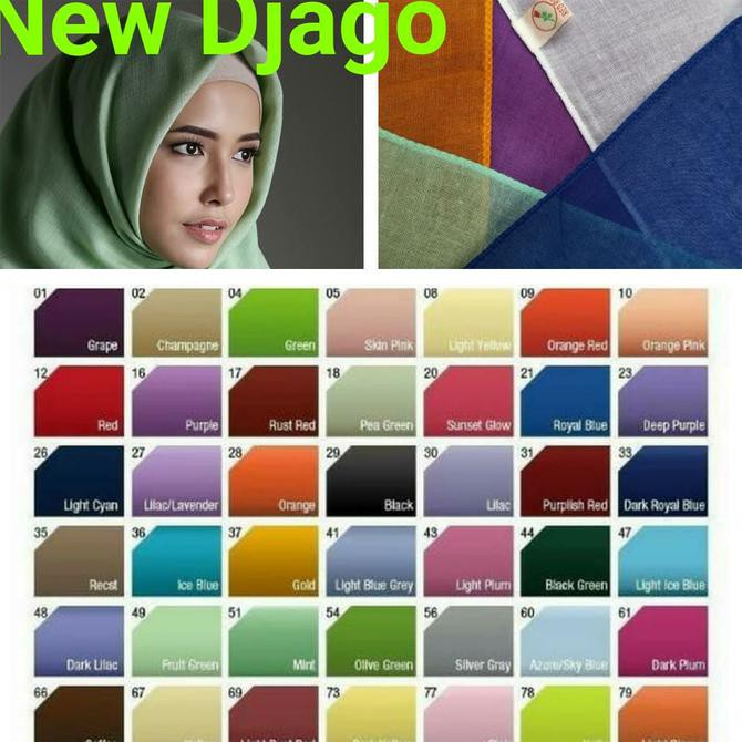 Open Order Kerudung paris/hijab segi empat polos Halus dan grosir Grosir