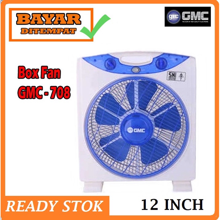 Kipas angin kotak/box fan GMC 12inch BM 709 Box Fan GMC 12 Inch