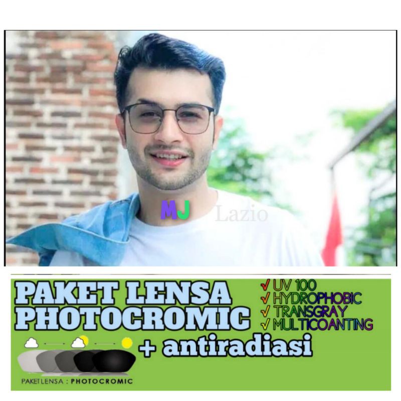 kacamata pria wanita 1157 antiradiasi