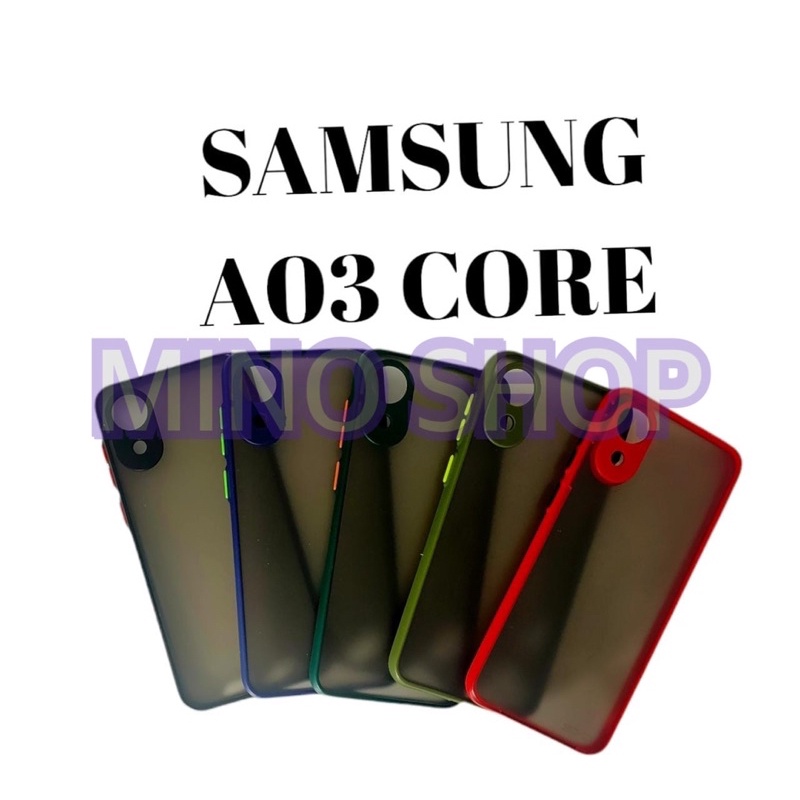 SOFTCASE SAMSUNG A03 CORE - HARDCASE DOVE MYCHOICE + PC - AEROCASE