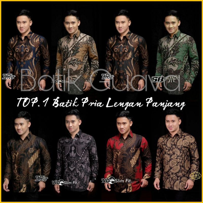 BAJU BATIK PRIA LENGAN PANJANG HIJAU SAGE MODERN READY M L XL XXL SERAGAM BATIK