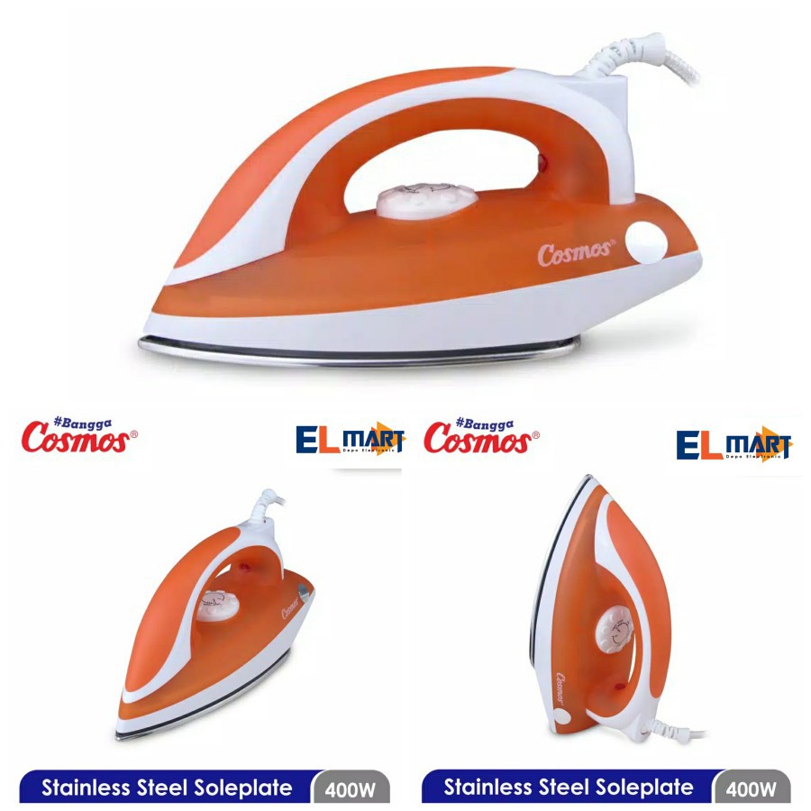 Setrika Listrik Stainless  Cosmos CIS418 - CIS 418 Dry Iron