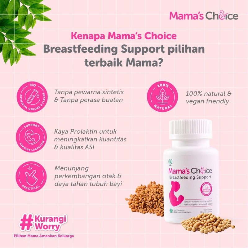 Asi Booster Mama’s Choice Breastfeeding Support