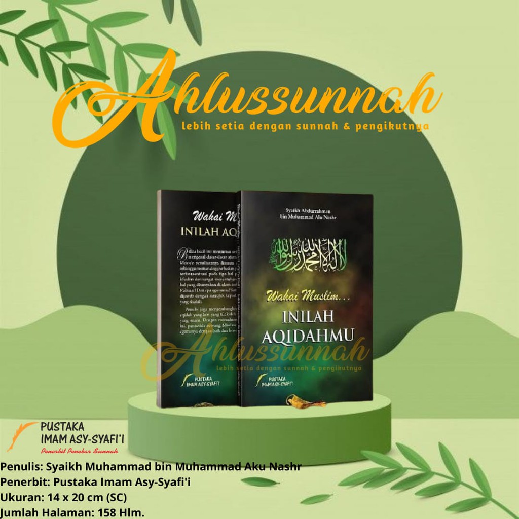 Buku Wahai Muslim Inilah Aqidahmu